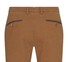 Gardeur Terrell Knit Look 3D Structure BCI Cotton Pants Brown-Orange