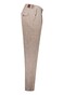 Gardeur Tolino Criss-Cross Texture Cotton Linnen Blend Broek Licht Bruin