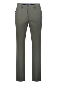 Gardeur Tonic Tech Chino 4-Way Stretch Broek Donker Groen