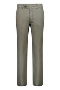 Gardeur Trevi Luxury Linnen Cool Wear Comfort Broek Donker Groen
