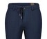 Gardeur Trevi Uni Soft Touch Linen Drawstring Pants Dark Navy