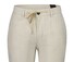 Gardeur Trevi Uni Soft Touch Linen Drawstring Pants Light Beige