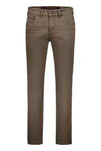 Gardeur Tucker Black Rivet Color Texture Denim Jeans Bruin