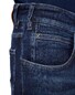 Gardeur Tucker Tapered Crosshatch Denim Jeans Dark Rinse Used