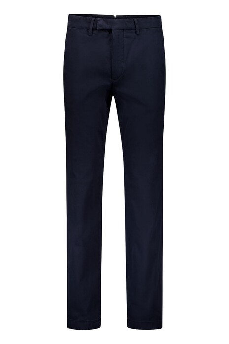 Gardeur Tybalt Soft Supima Cotton Satin Blend Broek Dark Navy