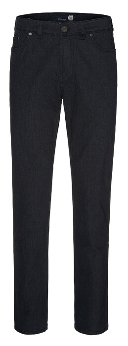 Gardeur Wool-Look Nevio Fine Structure 5-Pocket Pants Dark Gray