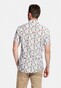 Giordano Allover Sea Life Pattern Overhemd Lichtblauw-Bruin