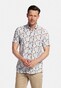 Giordano Allover Sea Life Pattern Shirt Light Blue-Brown