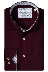 Giordano Baggio Cutaway Luxury Fine Oxford Shirt Red