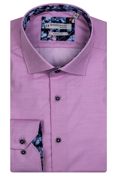 Giordano Baggio Cutaway Luxury Soft Fine Twill Shirt Light Pink