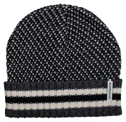 Giordano Beanie Diagonal Style Structure Pattern Muts Donker Groen