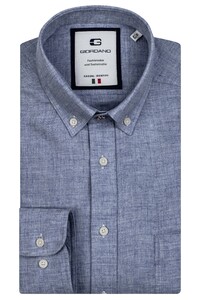Giordano Bologna Rich Cotton Wool Shirt Blue