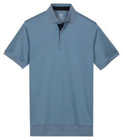 Giordano Bolzano Short Sleeve Supima Liquid Cotton Poloshirt Skyway