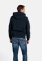Giordano Bomber Removable Hood Water and Windproof Jack Dark Navy