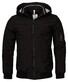 Giordano Bomber Removable Hood Water and Windproof Jack Zwart