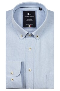 Giordano Brando Soft Washed Oxford Shirt Soft Blue