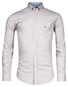 Giordano Brando Two Tone Fabric Overhemd Licht Beige