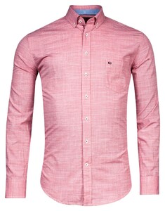 Giordano Brando Two Tone Fabric Shirt Red