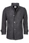 Giordano Brian Wool Mix Solid Doubleface Coat Anthra