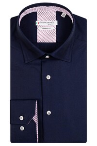 Giordano Brighton Button Under Fine Oxford Shirt Navy