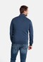 Giordano Cardigan Zip Pockets Jersey with Nylon Dark Evening Blue