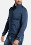 Giordano Cardigan Zip Pockets Jersey with Nylon Vest Donker Blauw