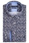 Giordano Circle Wave Fantasy Pattern Ivy Button Down Overhemd Navy