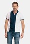 Giordano Colorblock Piqué Casual Identity Poloshirt Pink-Navy-White