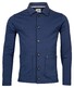 Giordano Comfort Shirt Jacket Jersey Plain Cardigan Navy