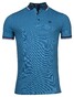 Giordano Coral Contrast Solid Color Piqué Polo Navy