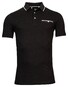 Giordano Dave Piqué Solid Subtle Texture Poloshirt Black