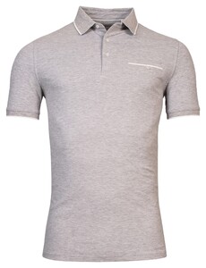 Giordano Dave Piqué Solid Subtle Texture Poloshirt Grey