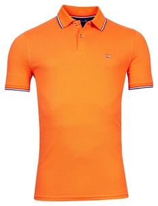 Giordano Dutch Orange Piqué Solid Holland Collar Polo Oranje
