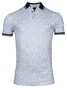 Giordano Fabio Dynamic Flex Geometric Dot Circles Polo Oranje-Blauw