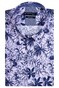 Giordano Fine Check Plants Pattern League Button Down Shirt Lilac-Navy