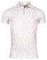 Giordano Formentini Dynamic Flex Feather Pattern Polo Licht Zand