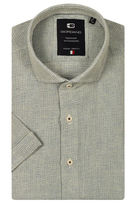 Giordano Front Cutaway Structured Shirt Apple Green | Jan Rozing Men's Fashion Giordano Front Cutaway Structured Shirt Apple Green | Jan Rozing Men's Fashion