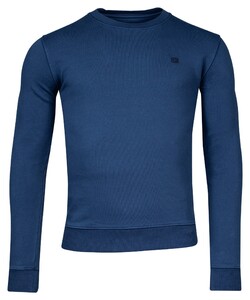 Giordano Garment Dyed Crew Neck Loop Back Sweat Trui Navy