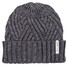 Giordano Geometric Cable Beanie Wool Blend With Alpaca Muts Antraciet