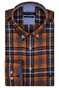 Giordano Ivy Button Down Colorful Multi Check Shirt Ginger