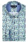 Giordano Ivy Button Down Graphic Colorful Pattern Shirt Pastel Green-Multi