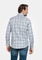 Giordano Ivy Button Down Twill Multi Mini Check Overhemd Donkergroen-Multi