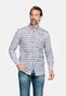 Giordano Ivy Button Down Twill Multi Mini Check Overhemd Paars-Multi