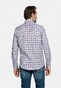 Giordano Ivy Button Down Twill Multi Mini Check Overhemd Paars-Multi