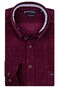 Giordano Ivy Button Down Uni Fine Ribcord Overhemd Rood