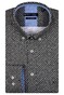 Giordano Ivy Casual Button Down Stretched Dots Pattern Overhemd Donker Groen