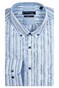 Giordano Ivy Fine Multicolor Stripes Shirt Green-Blue