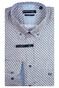 Giordano Ivy Graphic Circles Pattern Overhemd Oranje-Blauw