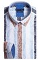 Giordano Ivy Hemp Stripes Variation Shirt Brown-Navy