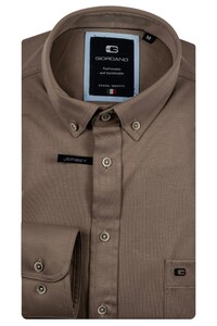Giordano Ivy Jersey Liquid Cotton Button-Down Overhemd Kitt